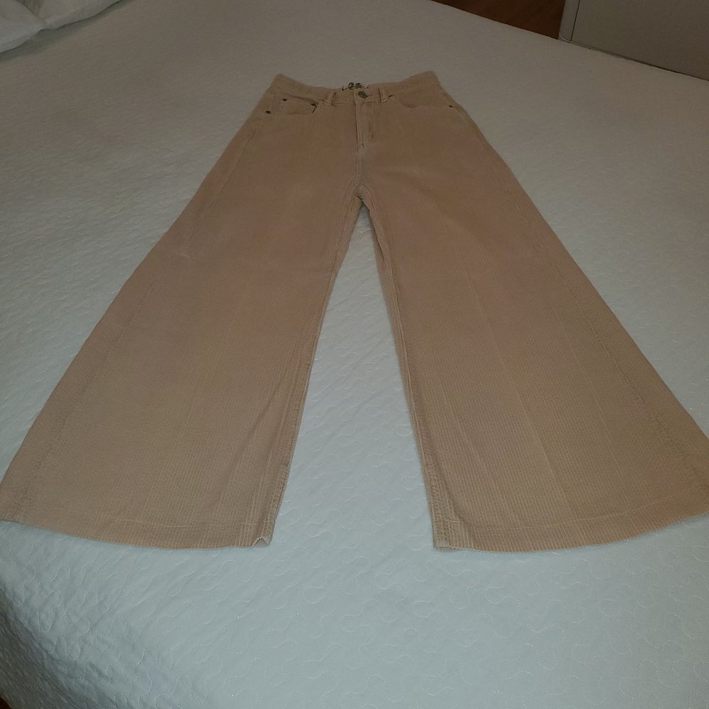 FREE PEOPLE COREUROY BELL BOTTOM PANTS